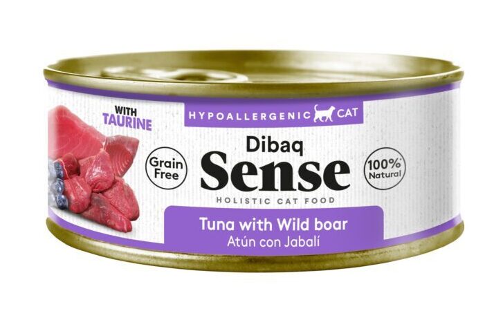 Dibaq Sense Kat Natvoer tonijn & wild zwijn