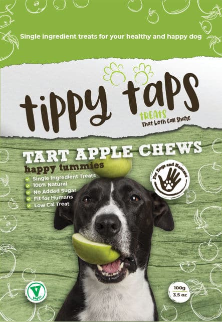 Tippy Taps Collation aux fruits pomme verte