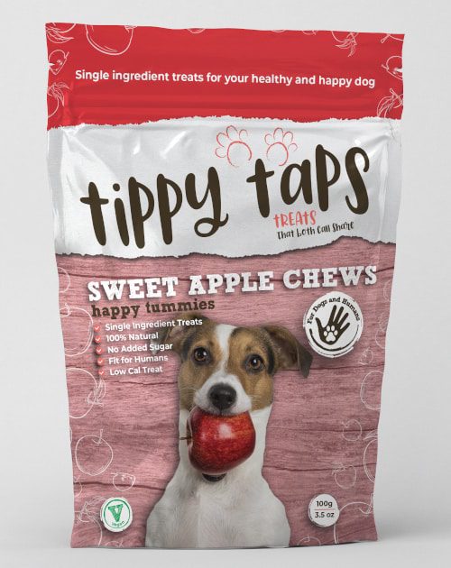 Tippy Taps Fruit Snack Rode Appel