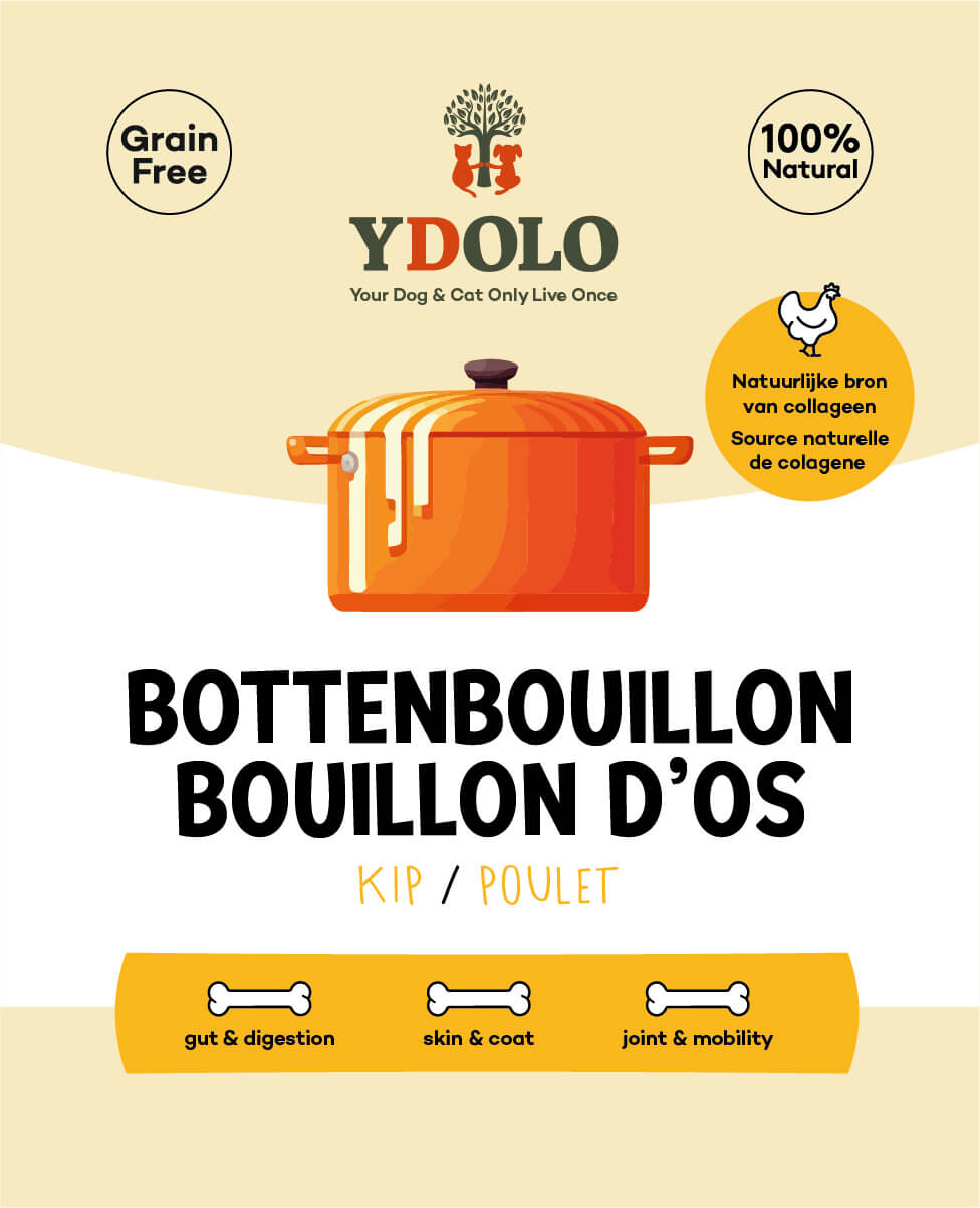 YDOLO bouillon d’os de Poulet BIO 230ml